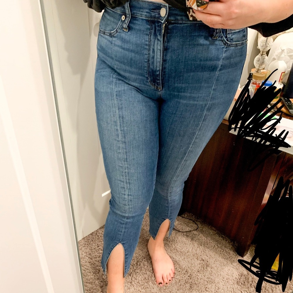 Gap High Rise Skinny Ankle Jeans